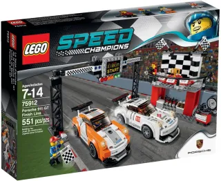 Lego Speed Champions 75912 Porsche 911 GT v cílové rovince