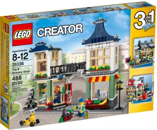 Lego Creator 31036 Obchod s hračkami a potravinami