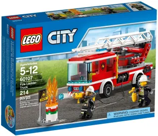 Lego City 60107 Hasičské auto s žebříkem