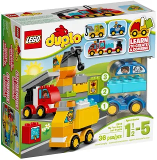 Lego Duplo 10816 Moje první autíčka a náklaďáky