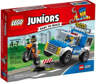 Lego Juniors 10735 Honička s policejní dodávkou