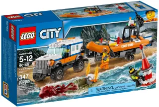 Lego City 60165 vozidlo zásahové jednotky 4x4